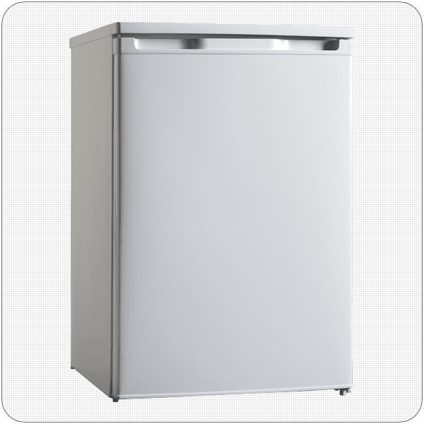 PKM Kühlschrank mit Kaltlagerfach Standkühlschrank KS92.0A SI Silber 92 L F 