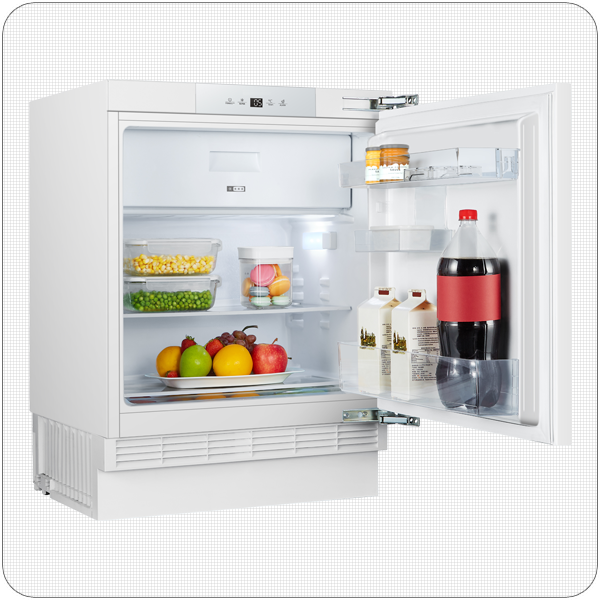 Unterbau-Kühlschrank mit Gefrierfach 60 cm PKM KS117.4A+UB Einbaukühlschrank 